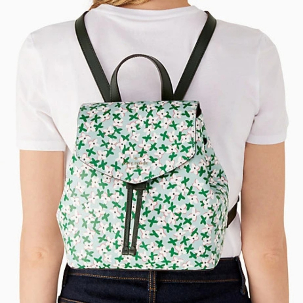 Kate Spade Lizzie medium flap backpack